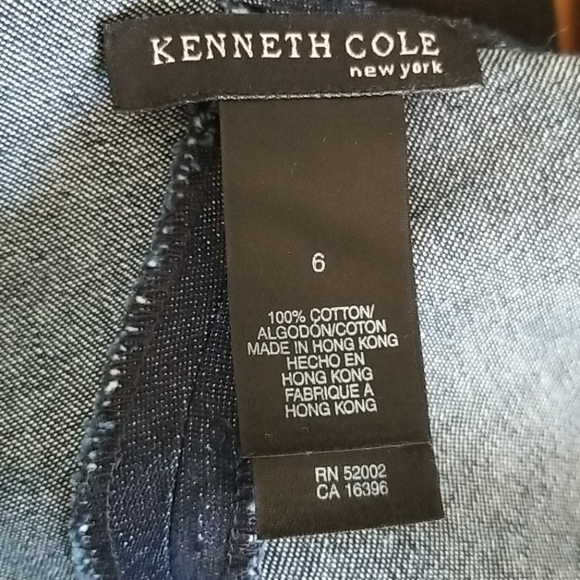 KENNETH COLE DENIM HALTER TOP - Picture 9 of 12